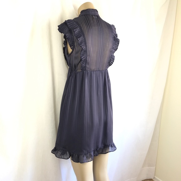 🚫SOLD🚫 NWOT 1940’s Style Navy Blue Sheer - Picture 8 of 16